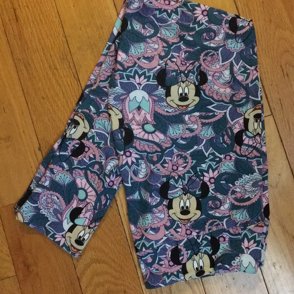 DISNEY Lula Roe leggings TC used condition
